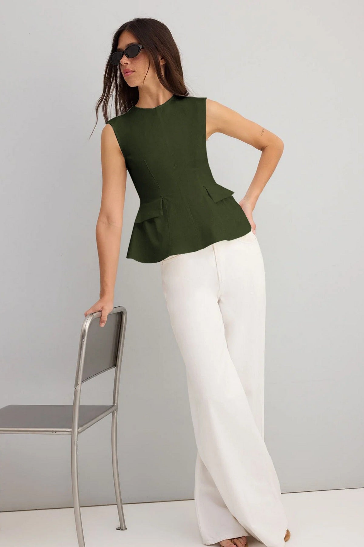Bluze TWOSS25BZ00538 - khaki [djesi-src-dfcd91ccf6dc71ac10dc69d9182bf69676a6971f8d74c5b77edc7b0ea2268c28]
