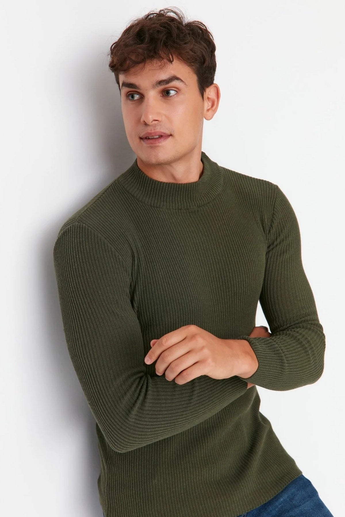 Dzemperi TMNAW21KZ0568 - khaki [djesi-src-9d2f4bbfad4add6df6c72d9967fdfcc4879f3a425d378f5a335cd0485e263c05]
