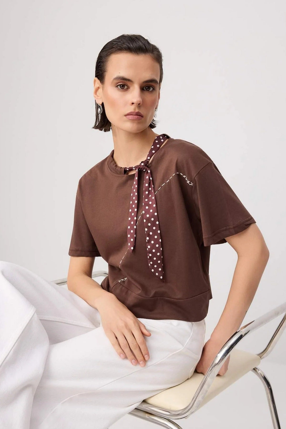 Majice TEDSS24TS00001 - braon [djesi-src-b686681d2ddef3e7404f62329b7ec9e0ab218a16bcc30d537454d793b10f9948]