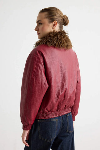 Jakna TWOAW27MO00040 - bordo [djesi-src-63e15a5dca4e0ccbdd7e8a4619be99b3e473798d60d202eaf39c8a14dff50f32]