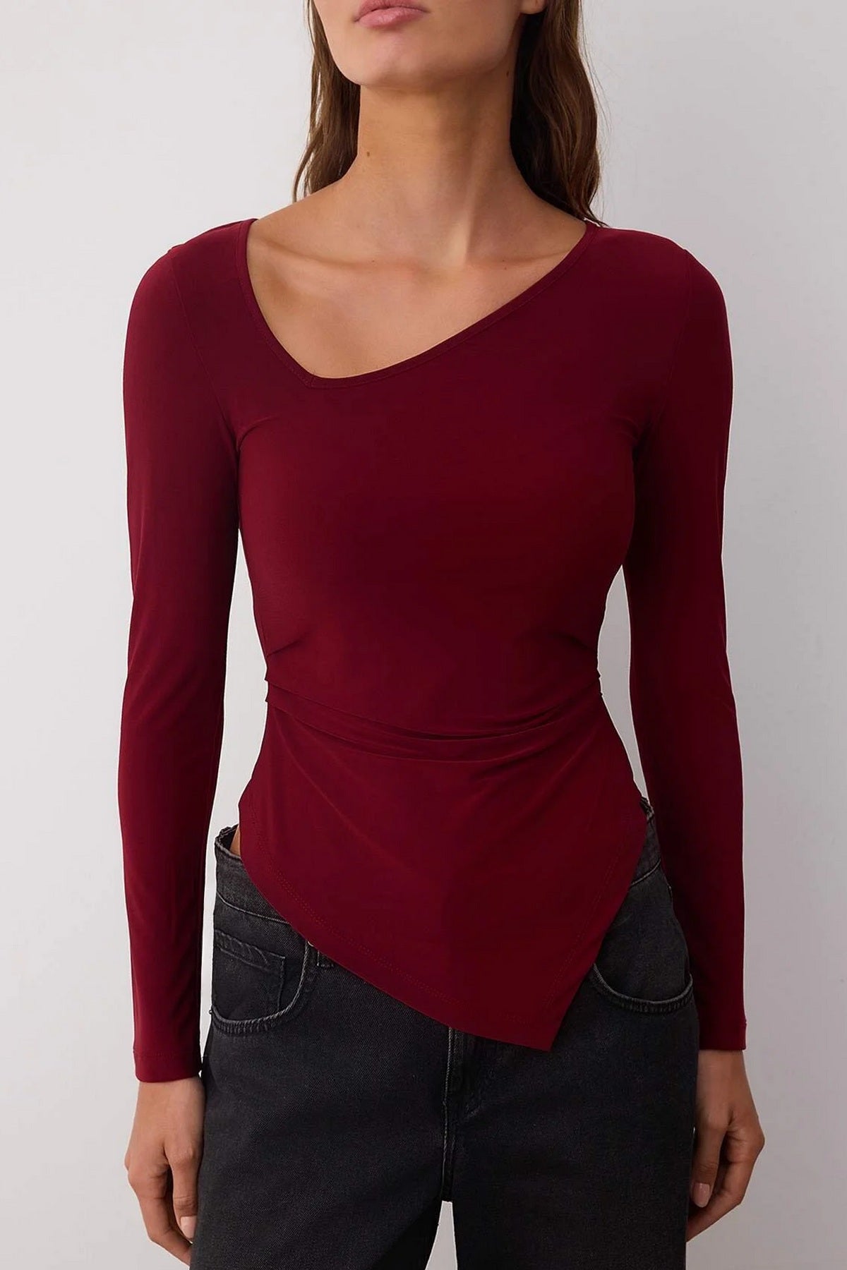 Bluze TWOAW26BZ00117 - bordo [djesi-src-6afdf6d7b967cc2a96b7e120fbf3552baddab634a41e888ef5fd844e2bbbdc33]