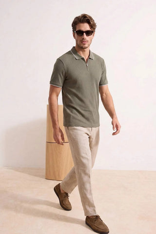 Polo majica TMNSS26PO00051 - khaki [djesi-src-2f7fd112a8a1fbc3064a20c449ae5e3d498ad014943bc09c77f966e6503114d0]