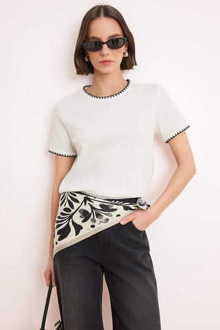 Majice TWOSS19AD0085 - bijela [djesi-src-e68253eb227131a9dd76de45ee0b4153c7f327f5c15468d10161caac5a914936]