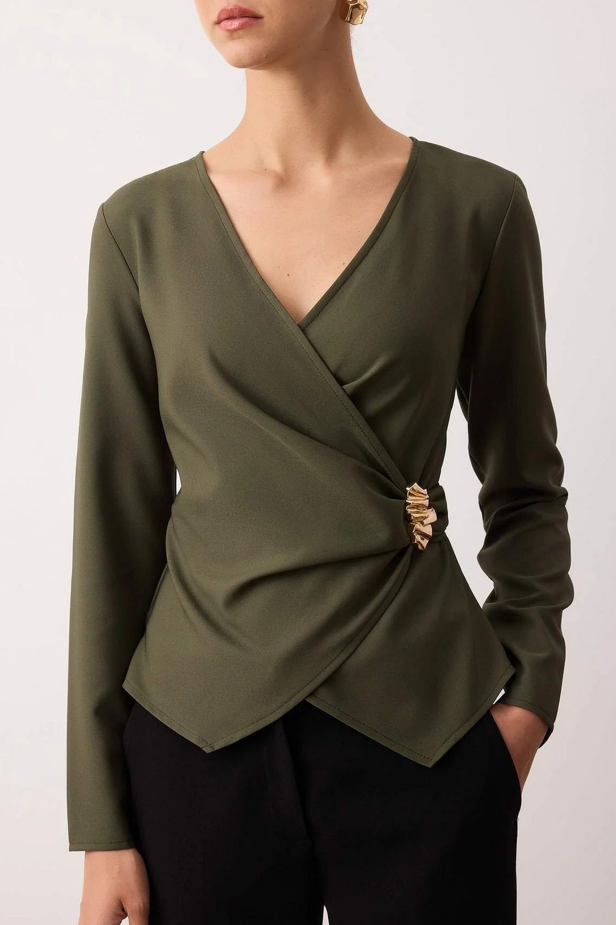 Bluze TWOAW26BZ00142 - khaki [djesi-src-dbfd207856ac3b44f8051d5efc198f122a71fa3afaf68e4346ae6f0c58a3b39c]