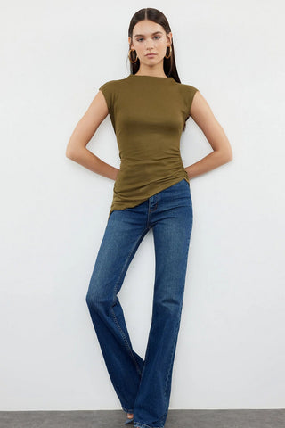 Bluze TWOSS24BZ00534 - khaki [djesi-src-3e5915fb9246238aeb16799692e4688e7366a7ec9eb2f557341c0796ab5e81b4]