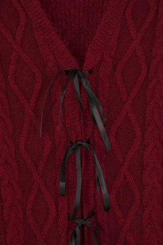 Kardigan TBBAW26AV00013 - bordo [djesi-src-782570362c0420272e0855f1114c46a48fdebe62b0fa26f62c6c8a8597fd3202]