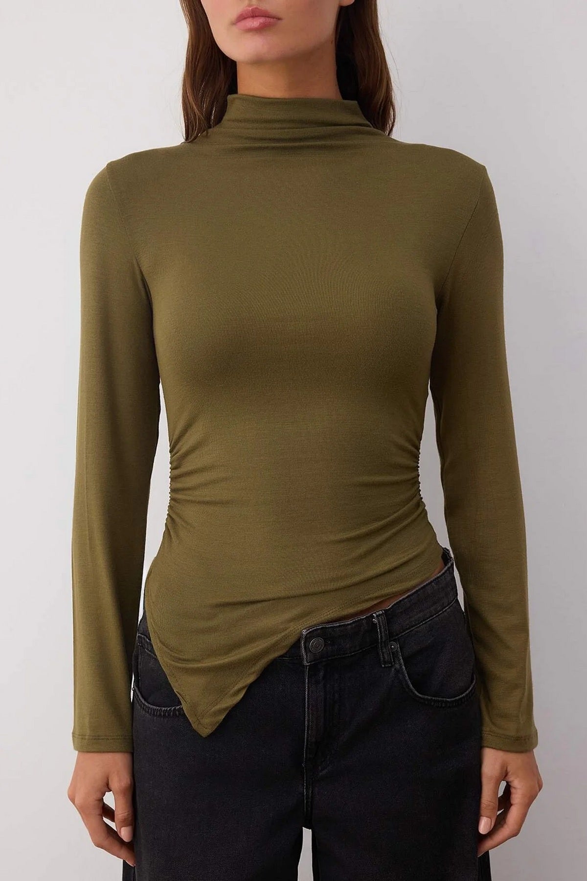Bluze TWOAW25BZ00145 - khaki [djesi-src-ce53b78160f3e7424a9b08626b325ea32246795d63cd7c1942a1610654ae7d13]