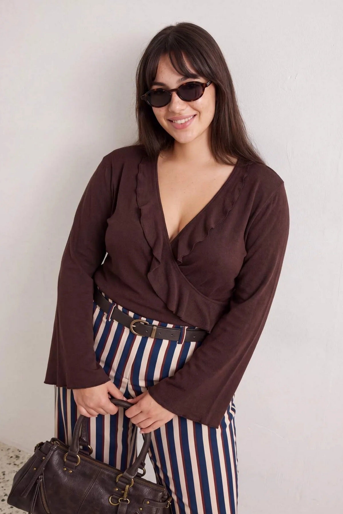 Bluza TBBAW27AF00035 - braon [djesi-src-1d94cc57891ccf46524aaba8566756cd6392fc66d0b54af9e7406b509b6cbe62]