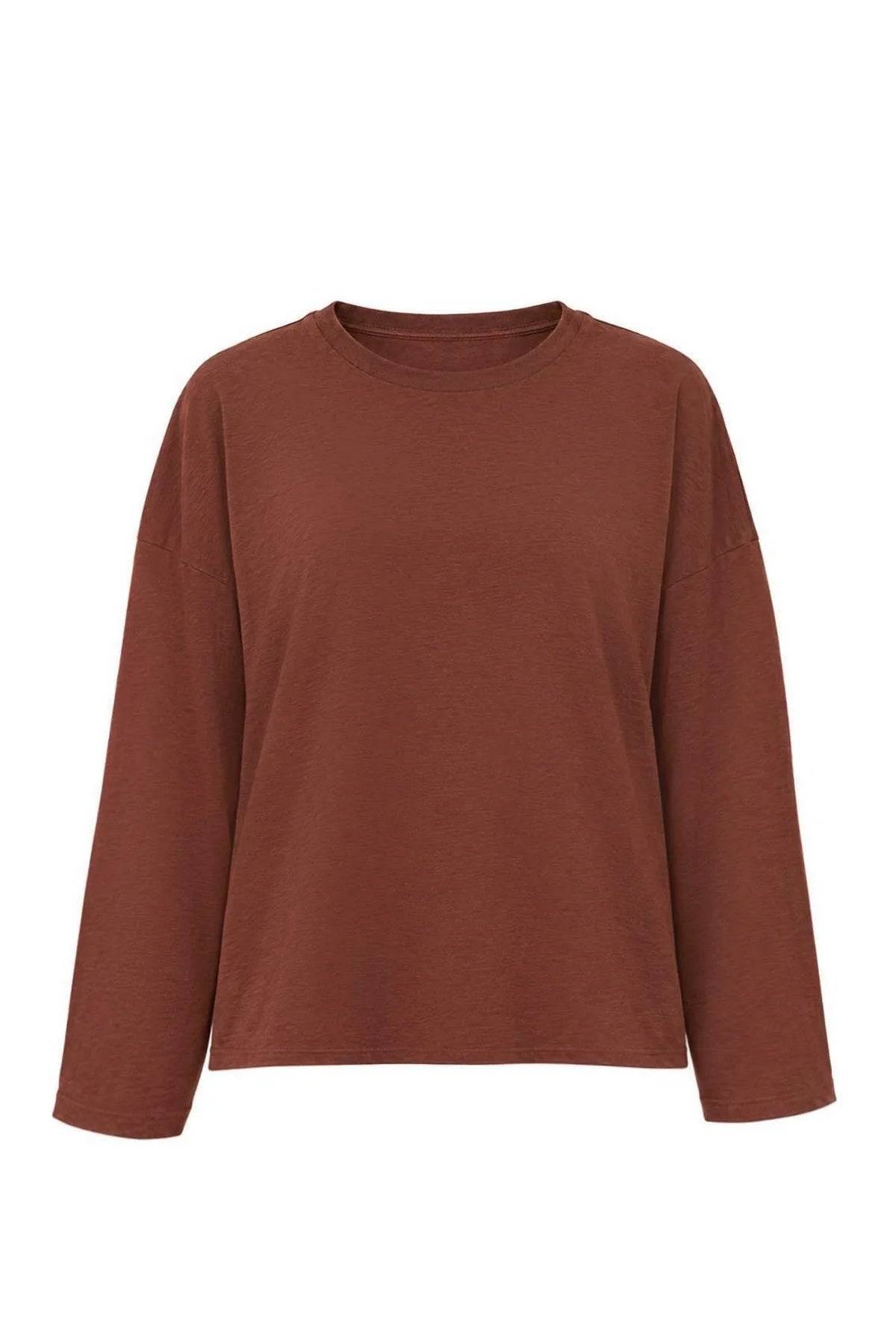 Bluza TWOAW27BZ00370 - cigla [djesi-src-6d2f63c297188d626990d8374324b323c00a74bcfc0a347790c6d53e83aaf381]