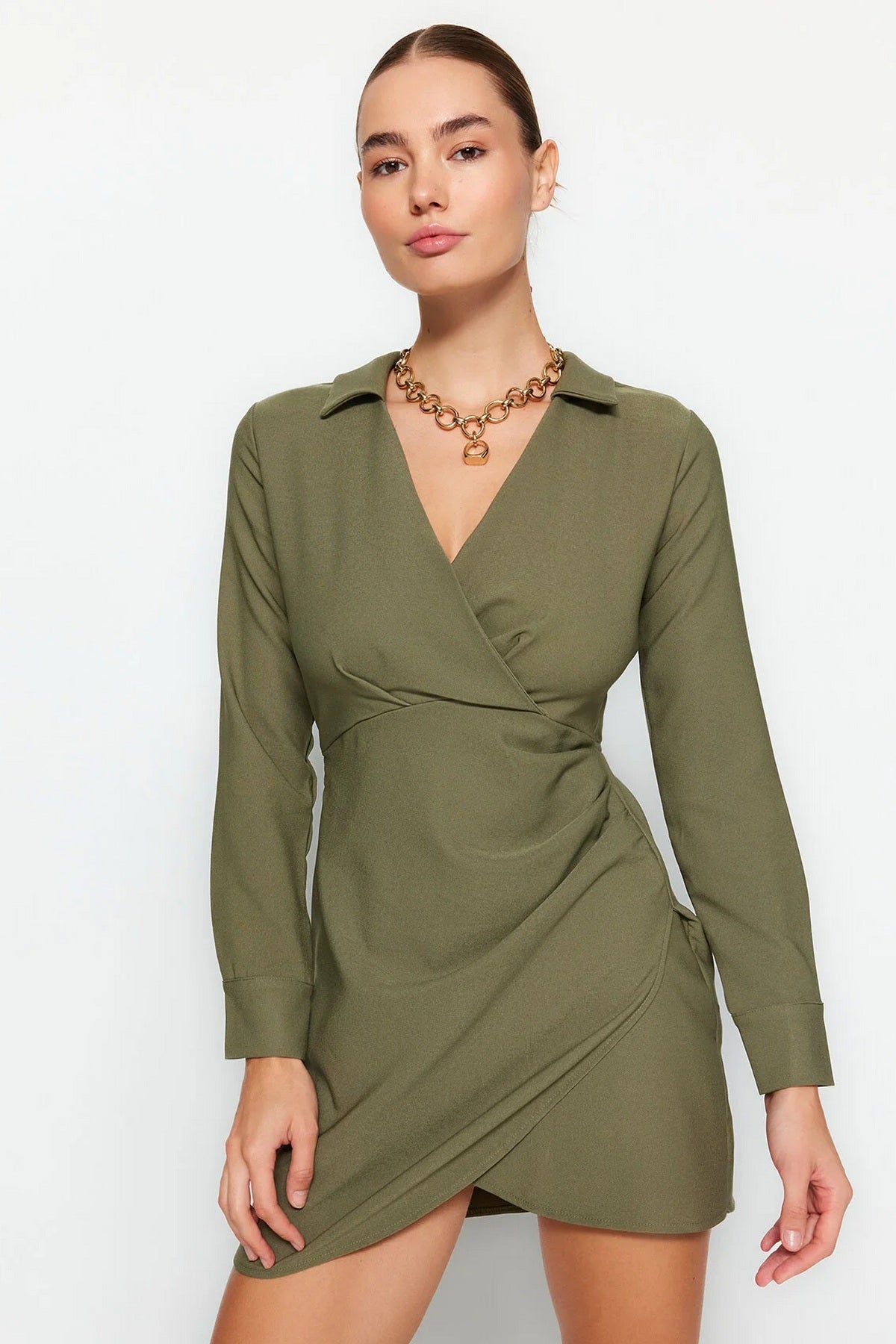 Haljine TWOAW24EL00737 - khaki [djesi-src-51a54917c080e2b13dbb73dfcd025e00b0d0f2dcc54dc3f43c7e9b55afa92b65]