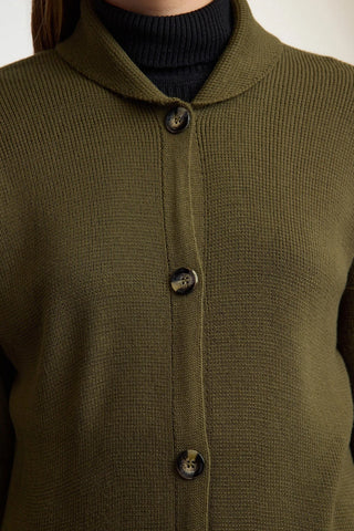Kardigan TWOAW25HI00210 - khaki [djesi-src-6c5e307a94da12f761151fb6ce049be2fe6753f7dcec4fad981ce210eb387bd5]