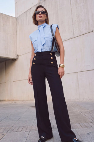 Pantalone TWOAW27PL00093 - crna [djesi-src-4ecf137afc744659484128d24e65cc0b147319cadd1606cf0a863b8b1a1dc51e]