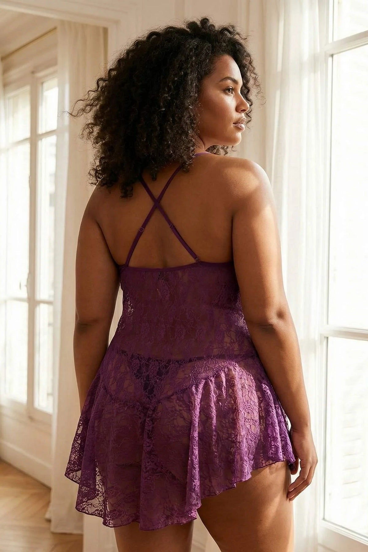 Babydoll spavaćica TBBAW26DH00002 - ljubičasta [djesi-src-9c847de4d0cd8d16044d4e817c3de183032da8829e08b249b794c33d514e78f4]