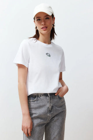 Majice TWOSS24TS00160 - bijela [djesi-src-988a2e58995cf1dc4e6bf90d49a659ee742da4d8e514a33be23b3500e4df3d66]