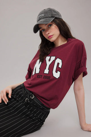 Majice TWOSS25TS00069 - bordo [djesi-src-a4f78b495897e806169a1cf525cb23f12c728159abf9f39c6fa6ce09f3a1493d]