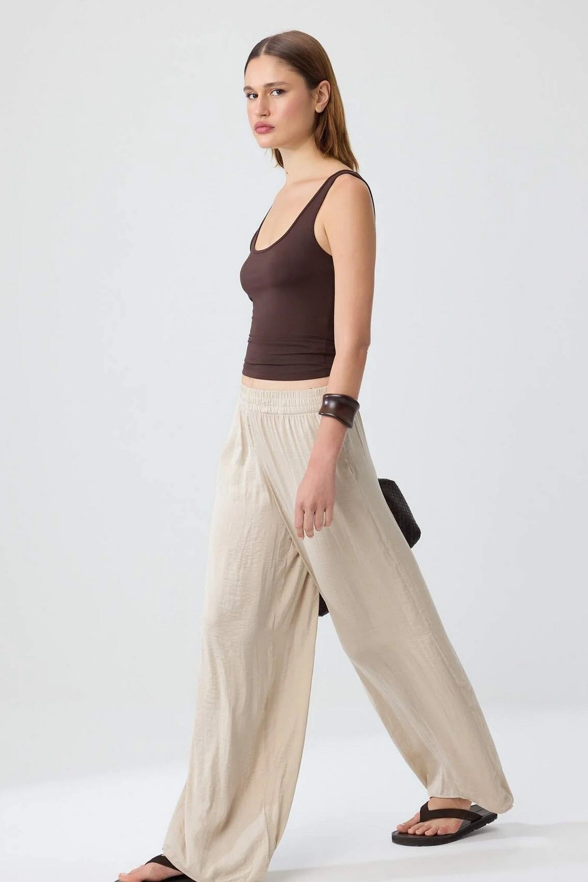 Pantalone TWOSS26PL00253 - bež [djesi-src-4896c2204d4552ef1cca7c8e049f21138ed13449adb5257d372f4c81286e8f43]