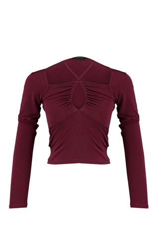 Bluze TWOAW23BZ00093 - bordo [djesi-src-47af84333a13e6ac358cdf54bb0025a74e11e1bc8749a1f94b1a1dcf27a4d301]