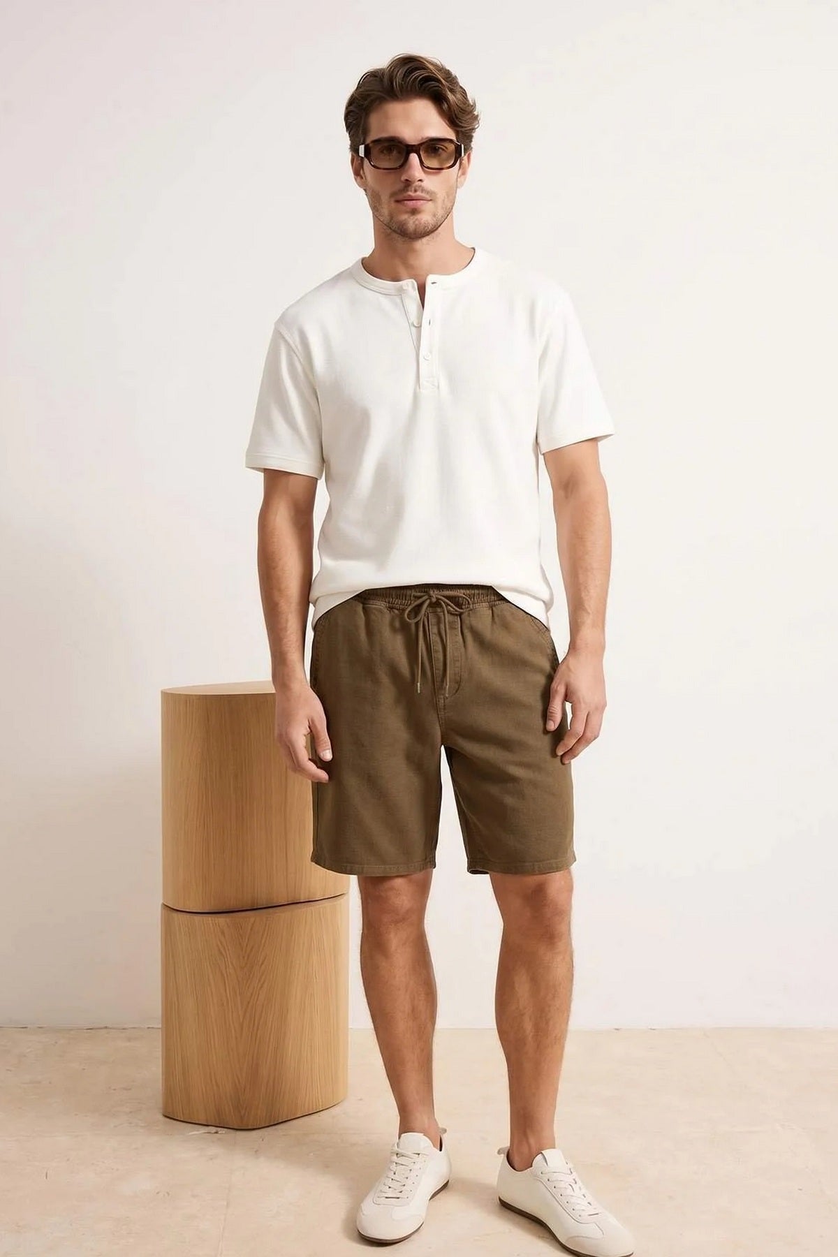 Šorts TMNSS26SR00025 - khaki [djesi-src-1c21f4372a4e9f7e9026698f0f0eda7a0012eea6070b311aa375588ca076467a]