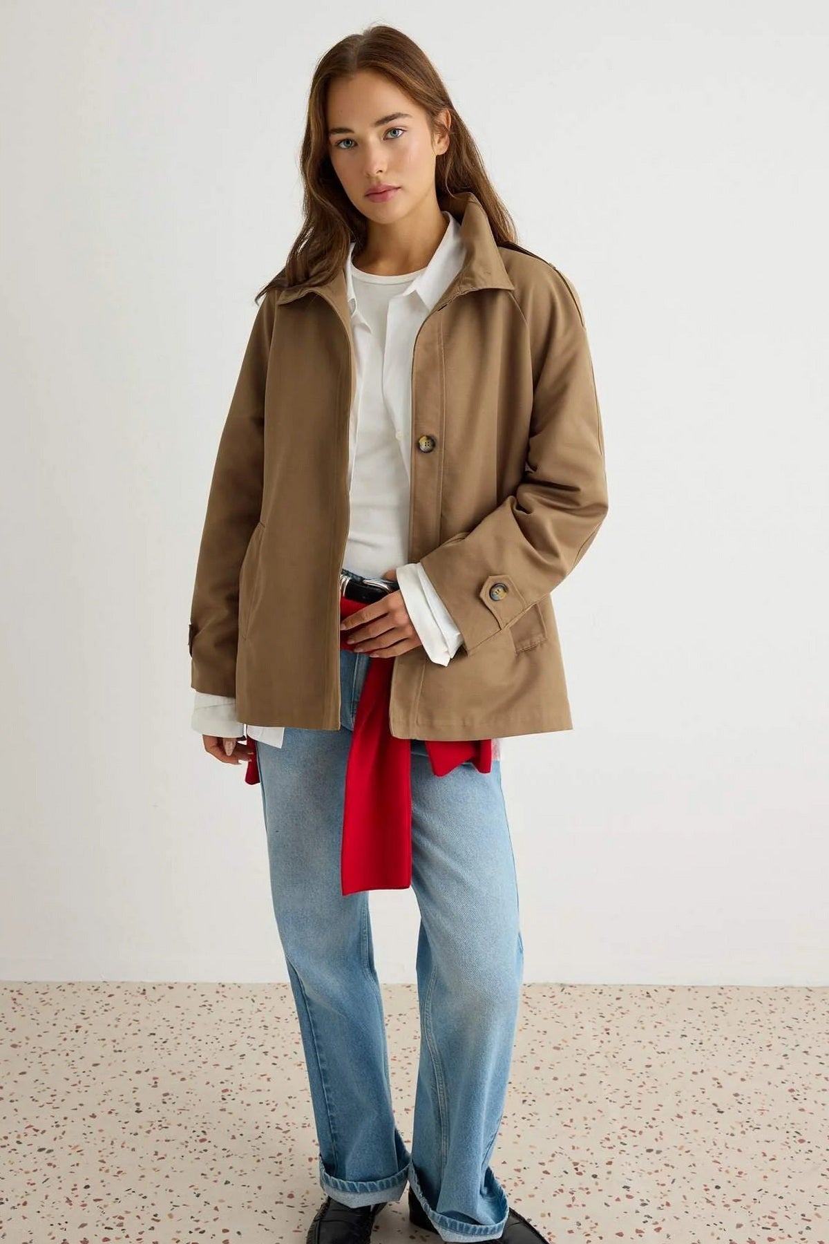 Jakna TWOAW27MO00127 - khaki [djesi-src-c9e03e64961e49f589407d8c889457e1d979bc6342e82592131dc0f07fa71202]