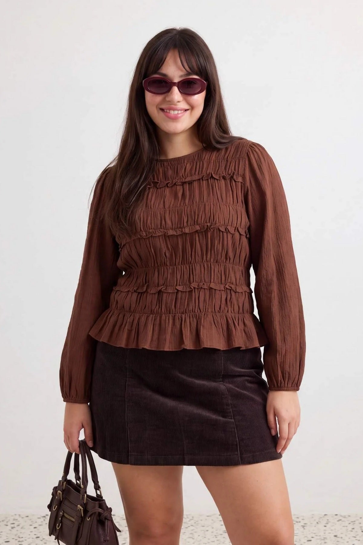 Bluza TBBAW27AF00056 - braon [djesi-src-7b310108a720b0f019f4c506c8991a89c00576c6d78b36ff97d76e106f4009ad]