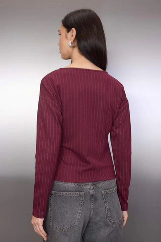 Bluze TWOAW26BZ00326 - bordo [djesi-src-a13f91550376abca61c5c4191fec4e8b604e7dd02d6a7859296e8a49a8a932bd]