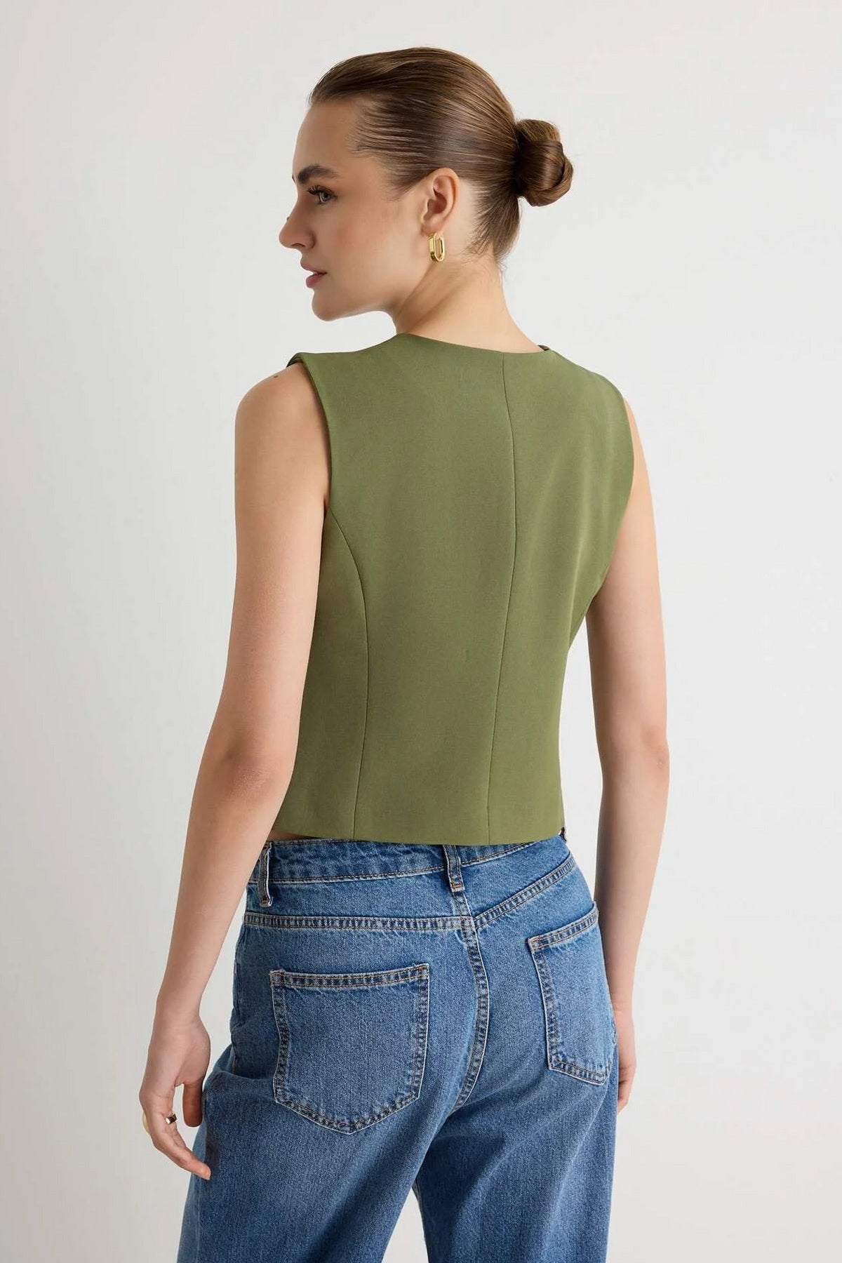Prsluk TWOAW27YE00020 - khaki [djesi-src-81fcec7d8b3900ff59a9dff7728294b4df78216f84f584f6cce652547e4c45c8]
