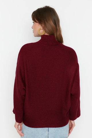 Džemper TWOAW20KZ1059 - bordo [djesi-src-e8b1ebbe877cb9e633395a6a2e3f54cfaff79fa0a5fc87dad96c456efc7d8378]