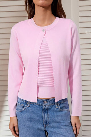Kardigani TWOSS26HI00002 - roze [djesi-src-faeae38352fa11b0f790188b6d7d471f5be2f5e9101e1969c271001525b66f82]