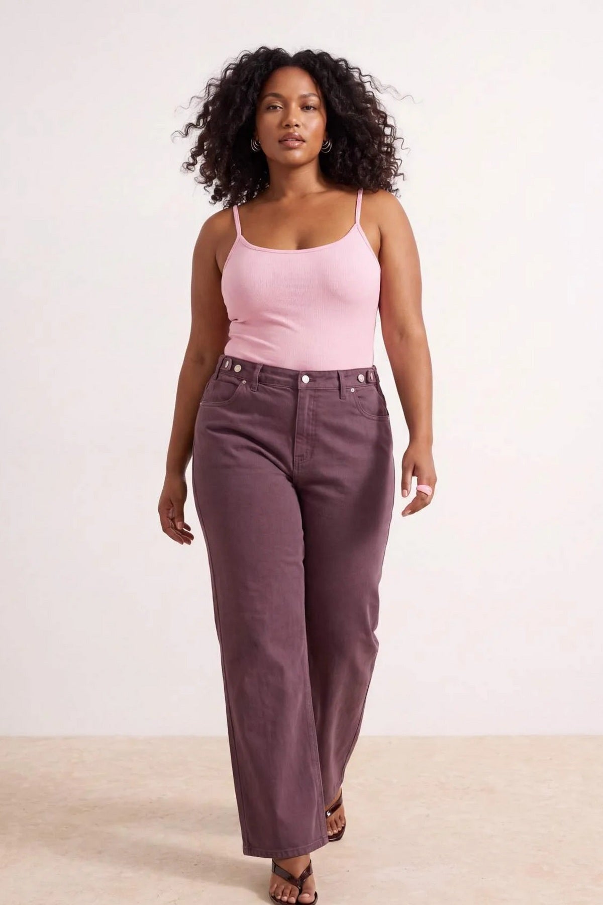 Pantalone TBBAW26AR00018 - ljubičasta [djesi-src-f66a19d2f998b8943cade66c32a9ba91315c3ef2785e1417115739986dc187cb]