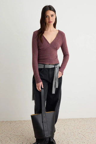 Bluza TWOAW27BZ00413 - šljive [djesi-src-90a55834615d3c313c88b8f8464dd2c0f992b8aee3601bb7981469136b58055c]