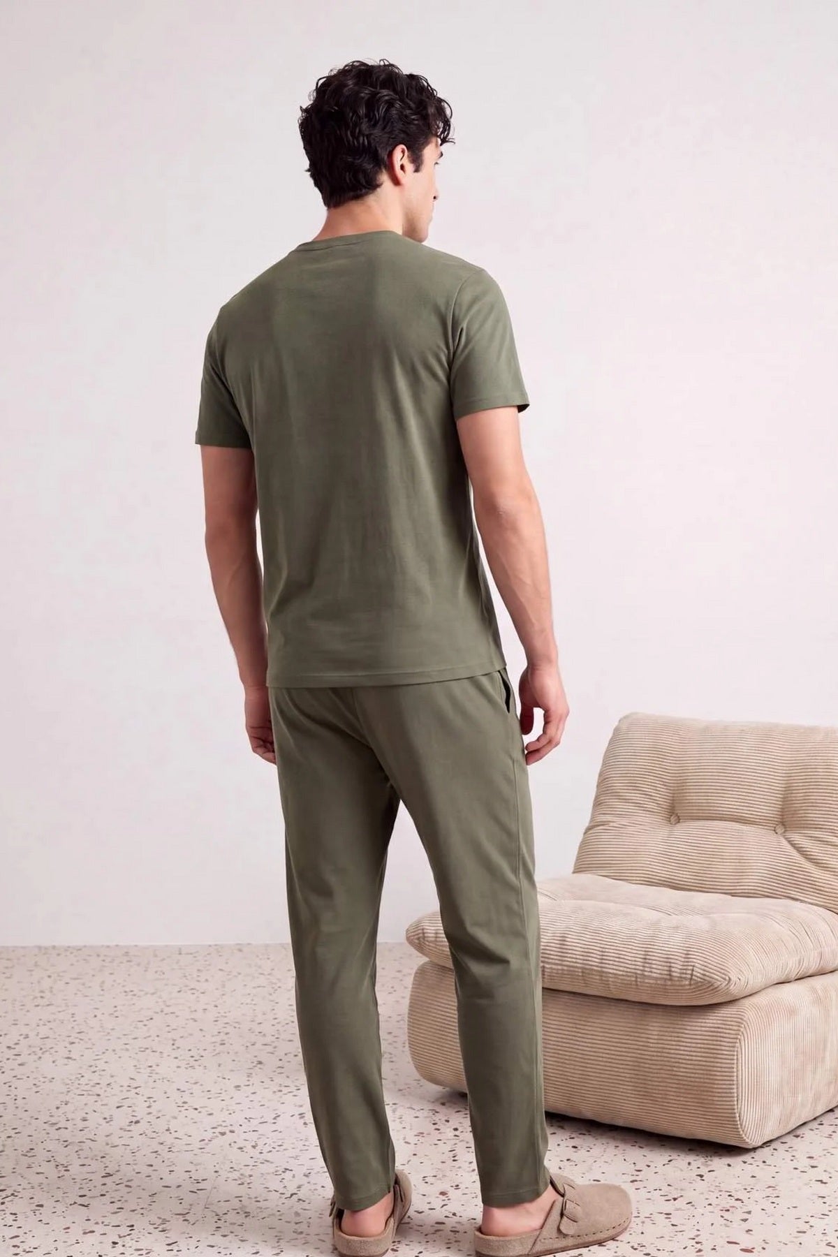 Pidžame TMNAW27PT00012 - khaki [djesi-src-cc65c6b912294b946f400a3e6880e67e072eb58cdc762e3121bedfb1004a356b]