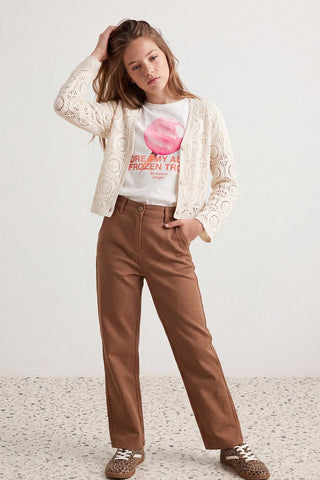 Pantalone TKDAW27PL00004 - bež [djesi-src-081e81d62b8b9b88b23304b6b3a483ae5131a87fc4a52f2fa4cb00fdd934ccf8]