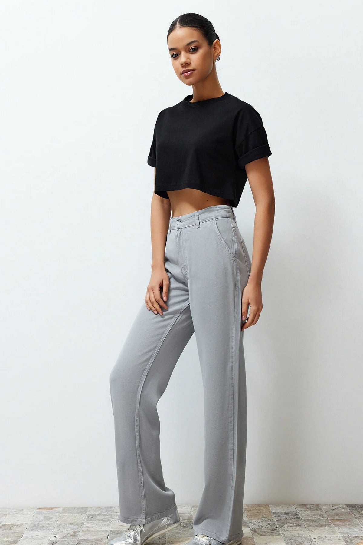 Jeans TWOSS23JE00219 - siva [djesi-src-9ee1d8b050d9229651cfe36aeeb801c3b2470077cbb3037c865656c24b90e0c9]