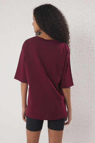 Majice TWOSS25TS00201 - bordo [djesi-src-6333ab05325259338a374176cb36389bf0520330c54e38dca0dbca3454870953]
