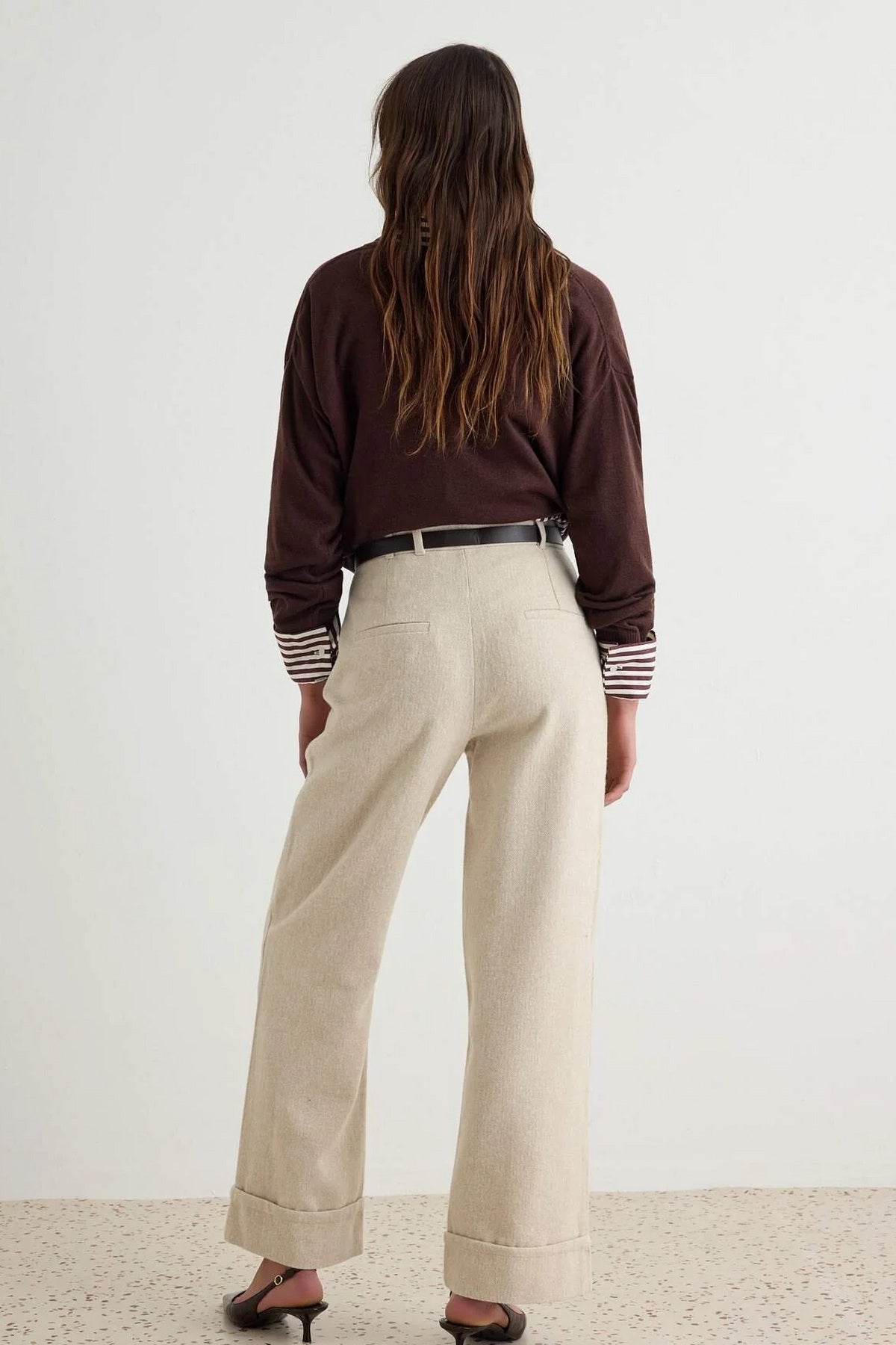 Pantalone TWOAW27PL00108 - bež [djesi-src-c3f63758c23d0729d2b6fabf0d4cdb5d379d7d737e9a39af0b302355232042bd]
