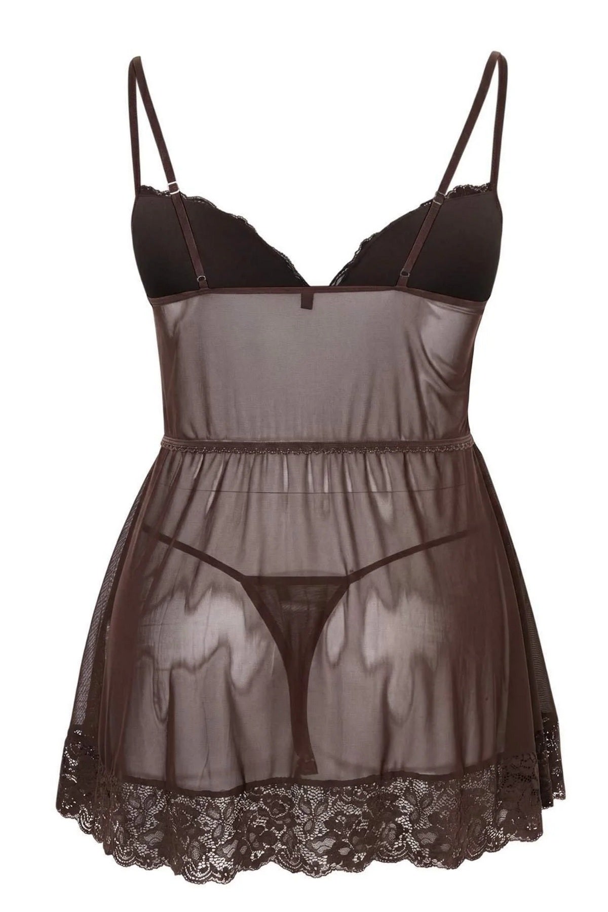 Babydoll spavaćica TBBSS26DH00010 - braon [djesi-src-fdc2161d24f27c08ce9d6b6c1cf83f31e6be762662fe56731d38ce45cc78db18]