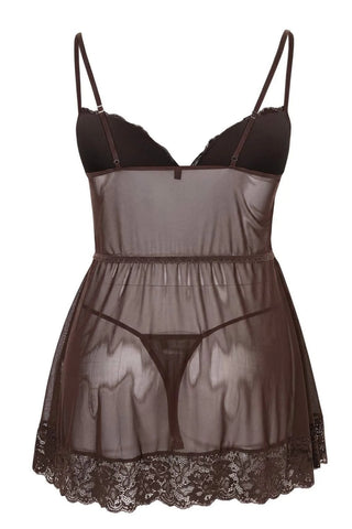 Babydoll spavaćica TBBSS26DH00010 - braon [djesi-src-fdc2161d24f27c08ce9d6b6c1cf83f31e6be762662fe56731d38ce45cc78db18]
