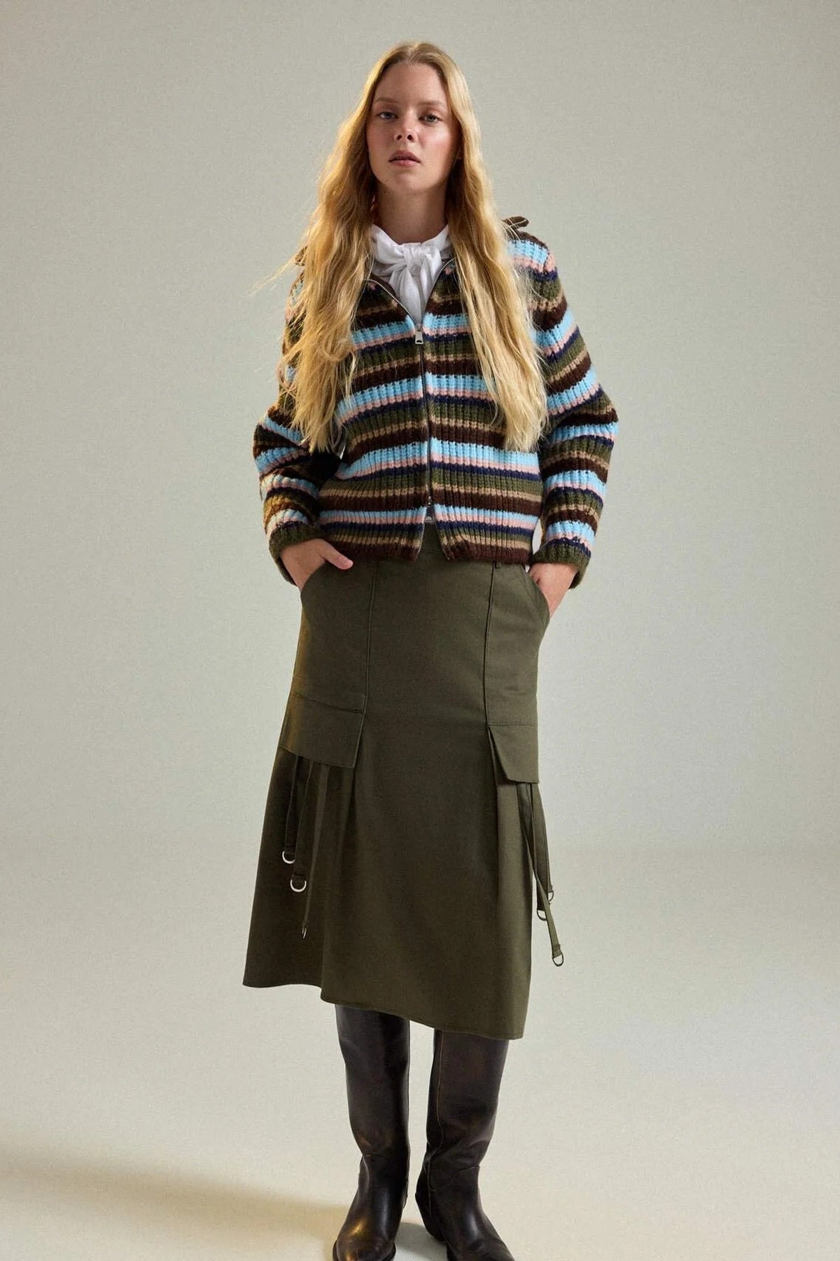 Suknja TWOAW27ET00104 - khaki [djesi-src-5d12657ab7ea20e6a504ebf9fe529e7da403c3de0a43a321bd4c94f8d5abd0d9]