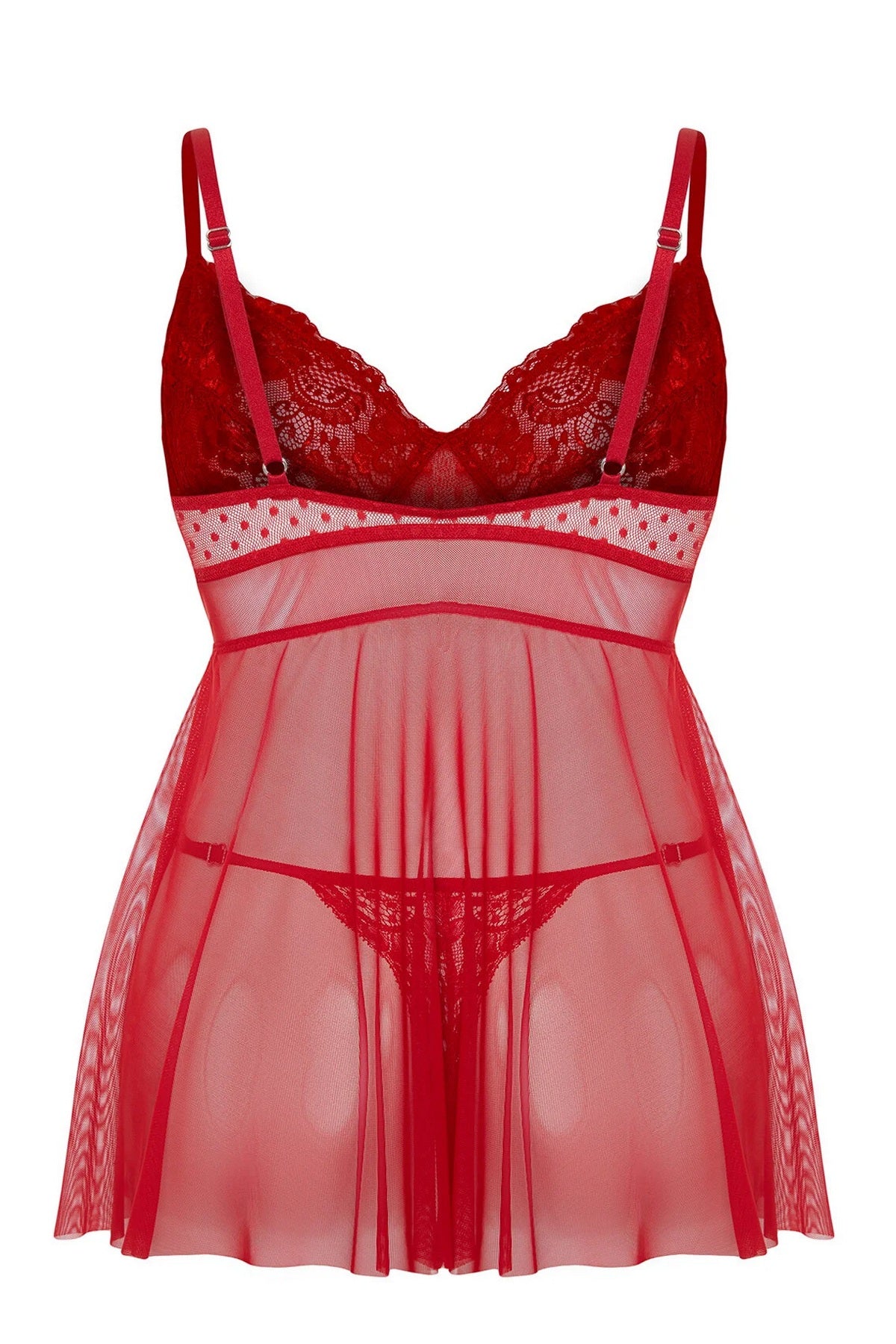 Babydoll spavaćica TBBSS24DH00001 - crvena [djesi-src-665f12a8e2958a34ca99ae49e35a4d4493a09099e4430eafb959261365488315]