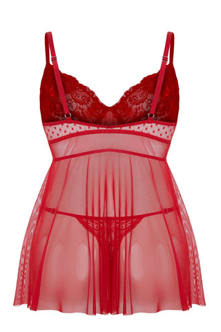 Babydoll spavaćica TBBSS24DH00001 - crvena [djesi-src-665f12a8e2958a34ca99ae49e35a4d4493a09099e4430eafb959261365488315]