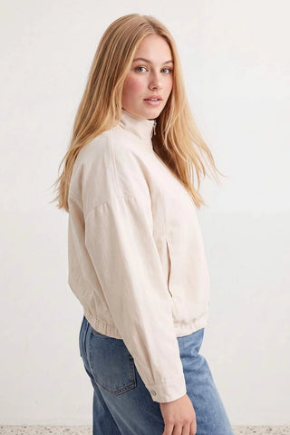 Jakna TWOAW27AW00016 - ekru [djesi-src-e039844d76e21b0adec24226b0cd96d1834280689249606d6e91dbff56a4ad6c]