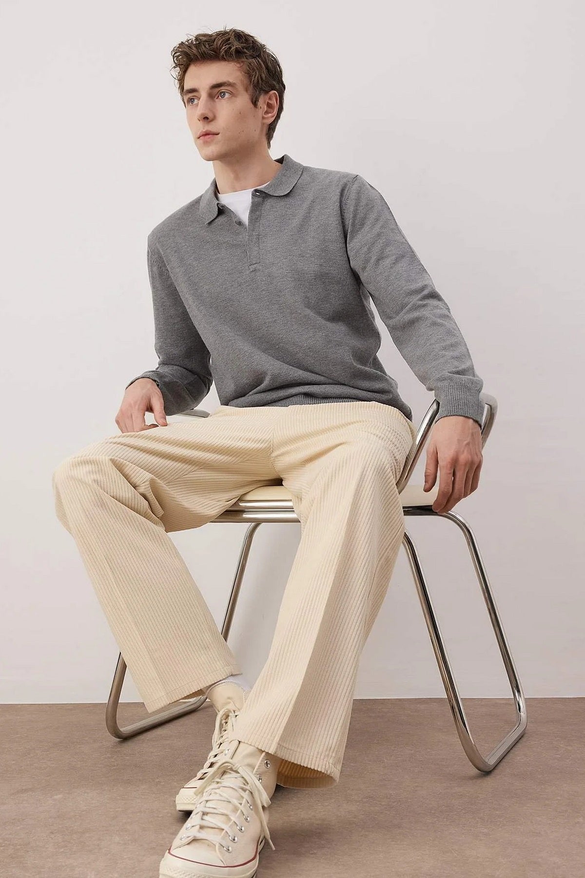Pantalone TMNAW26PL00022 - ekru [djesi-src-c46acd1f5e6381333f7cf6af22bbcf7a4e563cfb2568c7824f78ba3a985aea4d]