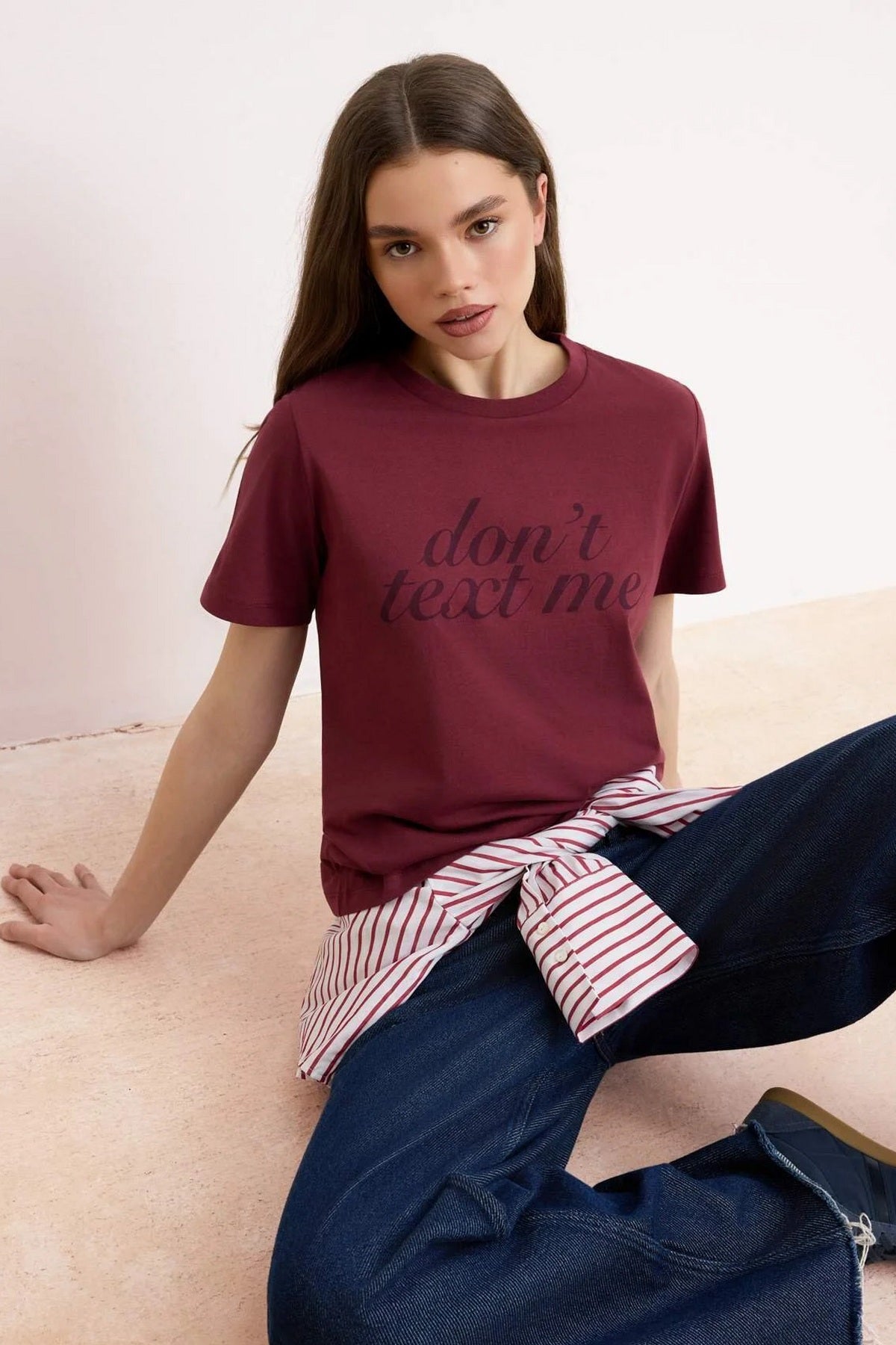 Majice TWOSS26TS00153 - bordo [djesi-src-387989e748dc09c21779bc355d6276e4d2ef38f3798f6fb226eb0a5155fc4c98]