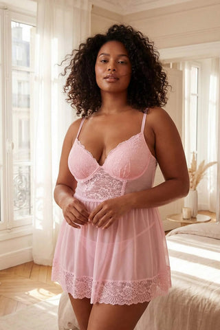Babydoll spavaćica TBBSS26DH00010 - roze [djesi-src-700fd1c4ddd322bc564b4ff34180e56ce33356b27f3ab0be16e3d3d540d999f0]