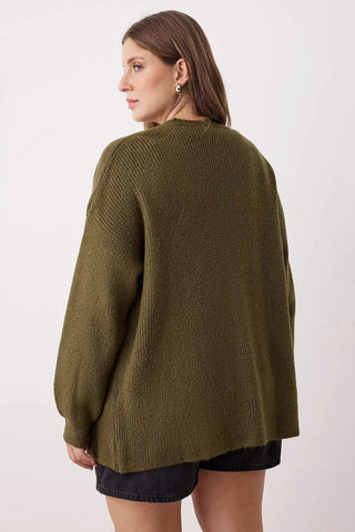 Kardigan TBBAW26AV00027 - khaki [djesi-src-574bdd81eac081e78e4eaddbfc5ee6cf8a7a1c1520ea577c59c6c8611279ea17]