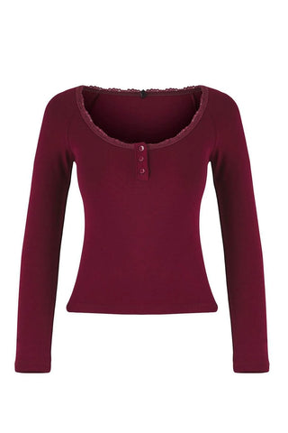 Bluze TWOAW26BZ00106 - bordo [djesi-src-f7da83df25703a926dc00e68690fd7bb36d2f1e670604cfa2a607259554c1104]