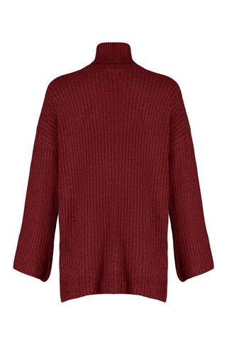 Džemper TWOAW23KZ0054 - bordo [djesi-src-3bc51526aa34020a04d6f5df54b0008d75b5d3f13e9981ac0fb0e0d6a32c4428]
