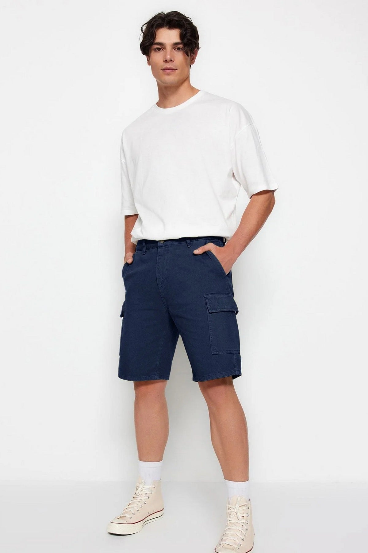 Šorts TMNSS23SR00065 - indigo [djesi-src-9426b79d9d6417c0e89fe325991ee6f65b374db71a8ddd820d8b7061855363d6]