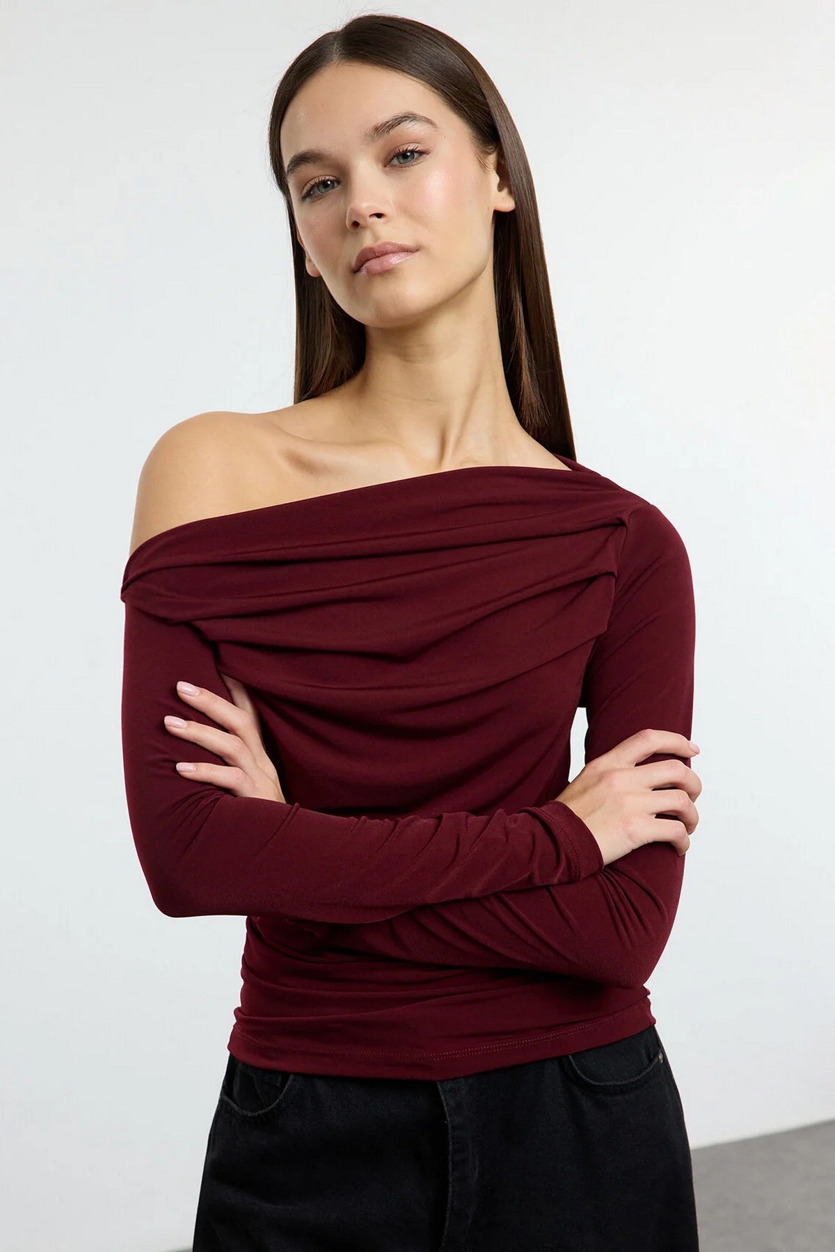 Bluze TWOAW25BZ00248 - bordo [djesi-src-c09b418e29e3f219f3d7cfacb24cee1bd70ee04f53df27ec2e43a91c949ed188]