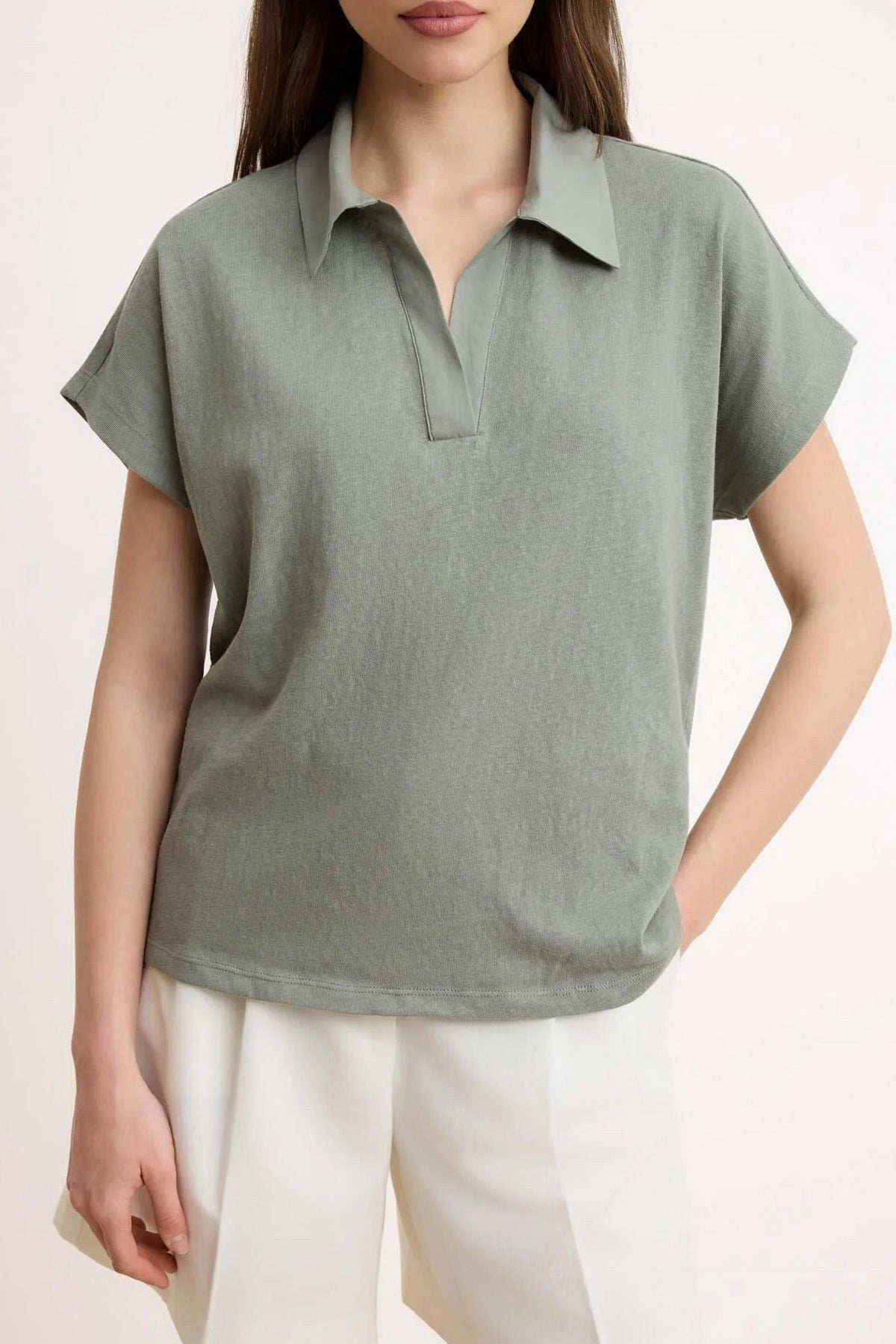Majice TWOSS26TS00078 - khaki [djesi-src-d187313f433a37ec8a2abe2ea3b156250ab8b07705e40fcc619c7fab5727acca]